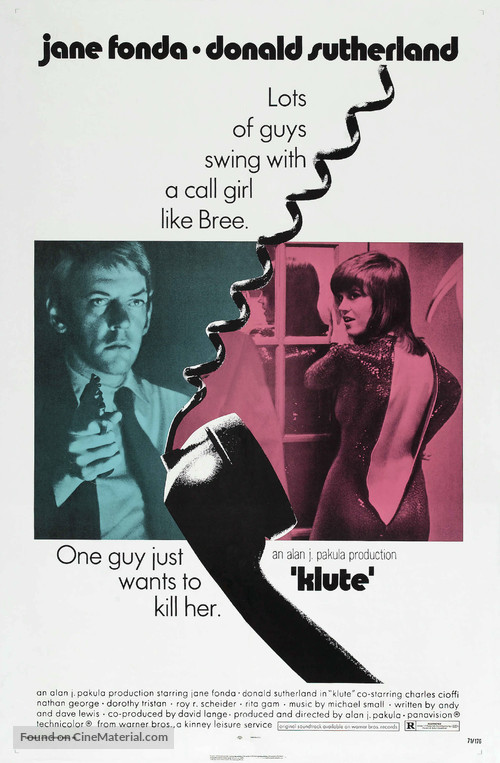 Klute - Movie Poster