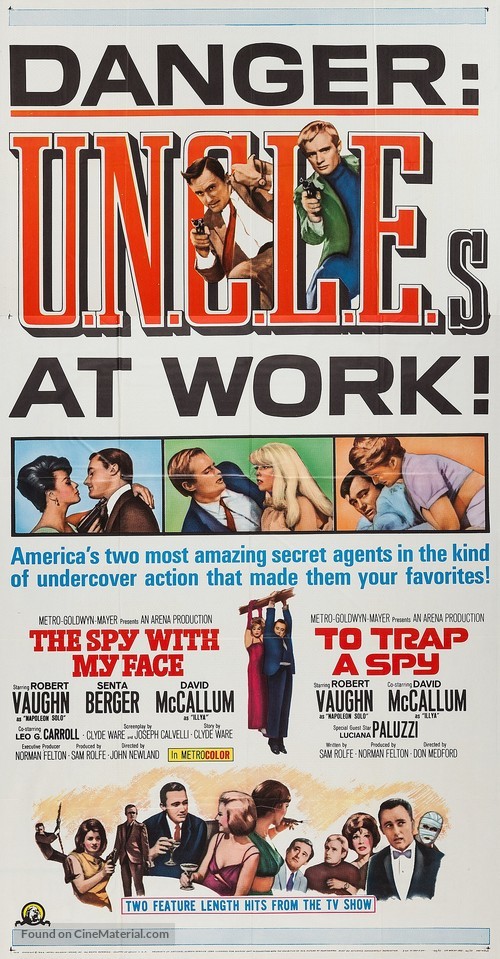 To Trap a Spy - Combo movie poster