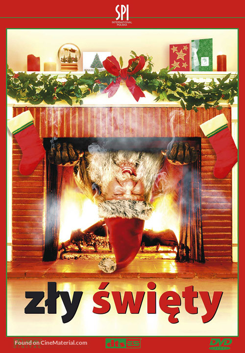 Santa&#039;s Slay - Polish DVD movie cover