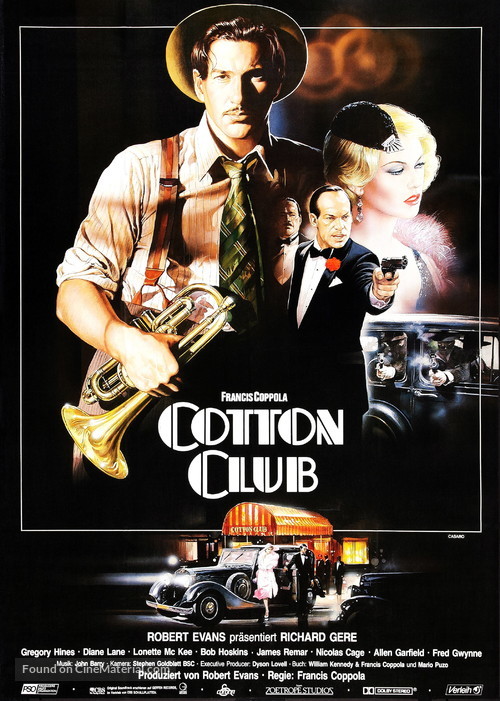 The Cotton Club - German Movie Poster