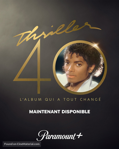 Thriller 40 - French Movie Poster