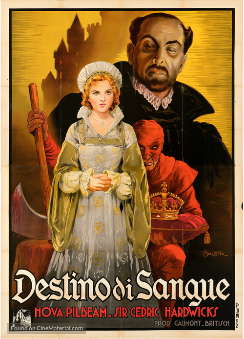 Tudor Rose - Italian Movie Poster
