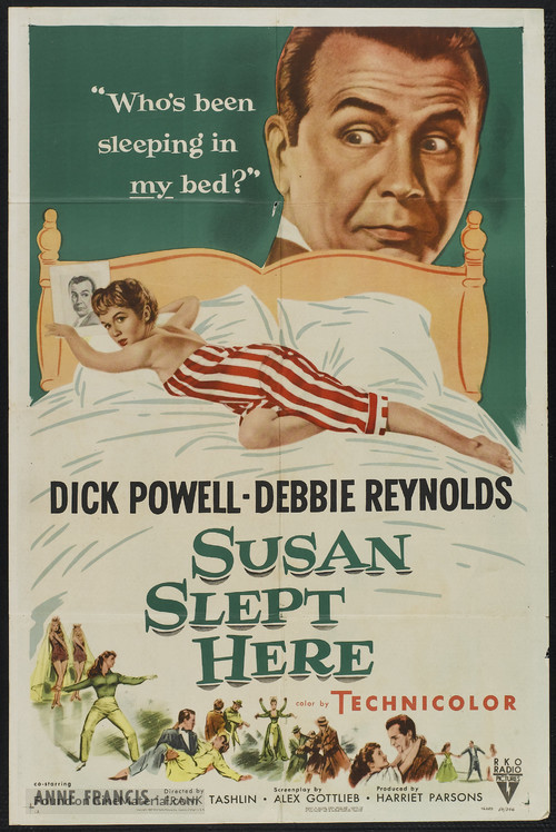 Susan Slept Here - Movie Poster
