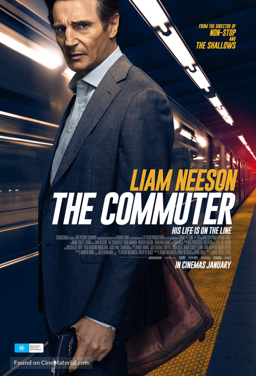 The Commuter - Australian Movie Poster