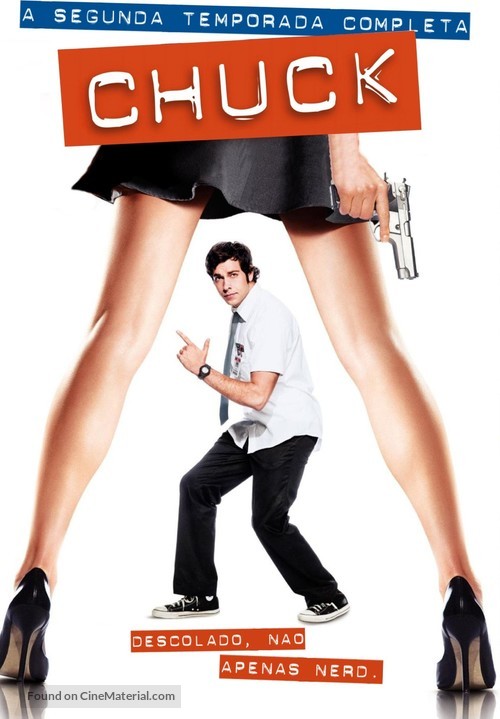 &quot;Chuck&quot; - Brazilian DVD movie cover