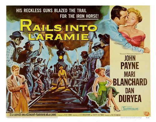 Rails Into Laramie - Movie Poster