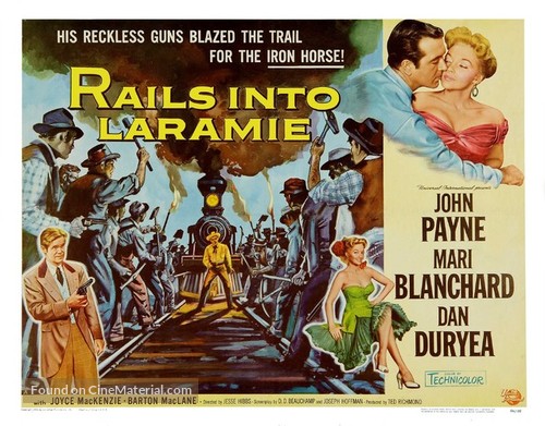 Rails Into Laramie - Movie Poster