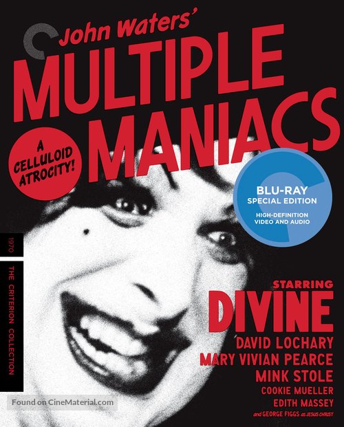 Multiple Maniacs - Blu-Ray movie cover