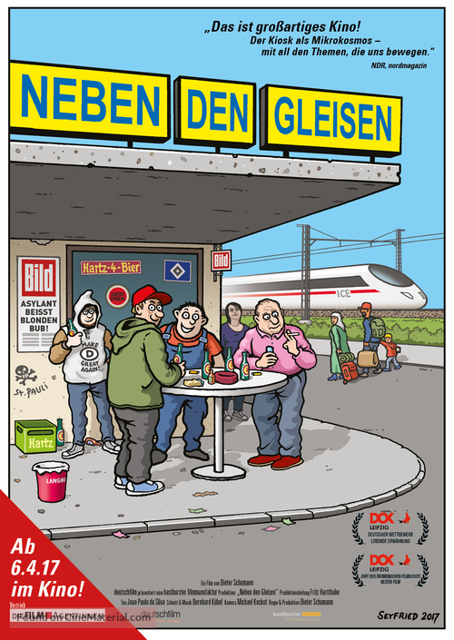 Neben den Gleisen - German Movie Poster