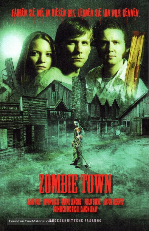 Zombie Town - German DVD movie cover