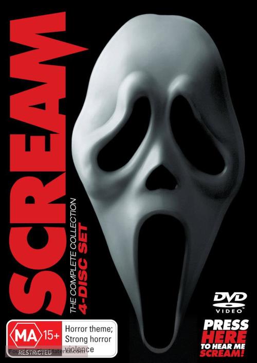 Scream 4 - Australian DVD movie cover