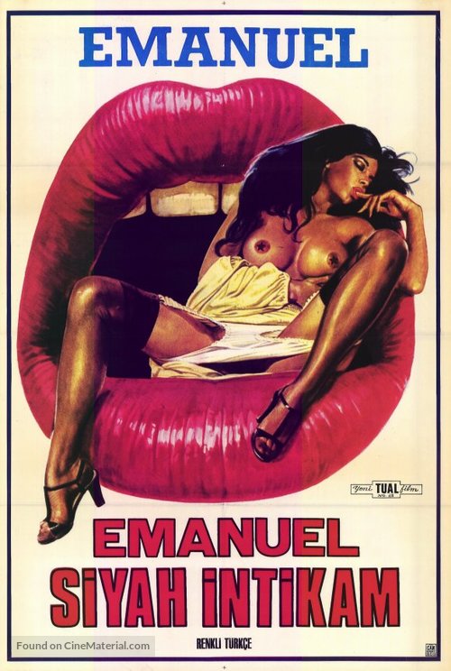 Emanuelle nera - Turkish Movie Poster