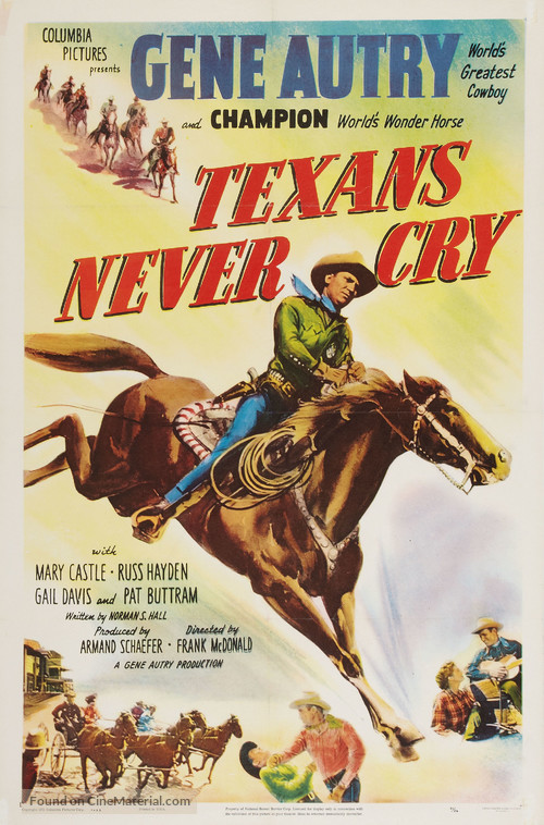 Texans Never Cry - Movie Poster