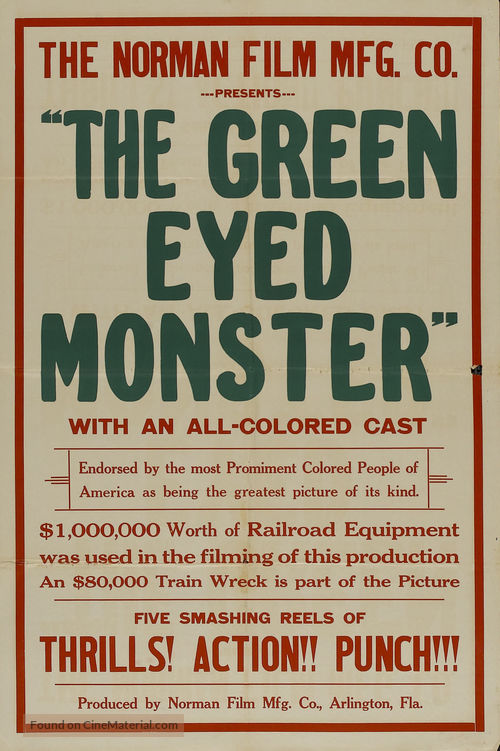 The Green-Eyed Monster - Movie Poster