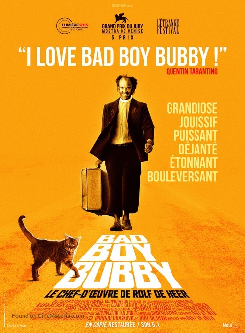 Bad Boy Bubby - French Re-release movie poster