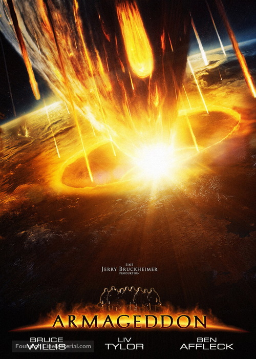 Armageddon - German Movie Cover