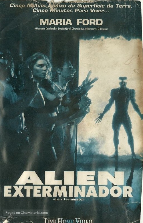 Alien Terminator - Brazilian Movie Cover