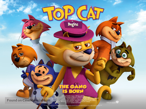 Top Cat Begins - British Movie Poster