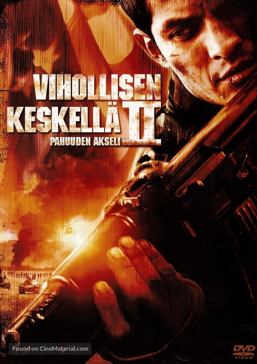 Behind Enemy Lines II: Axis of Evil - Finnish Movie Cover