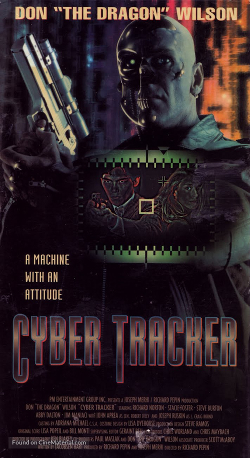 CyberTracker - VHS movie cover