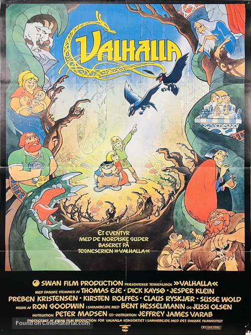 Valhalla - Danish Movie Poster