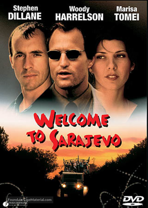Welcome To Sarajevo - DVD movie cover