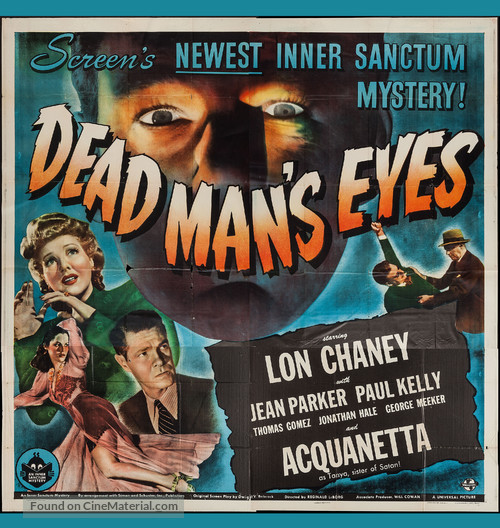 Dead Man&#039;s Eyes - Movie Poster