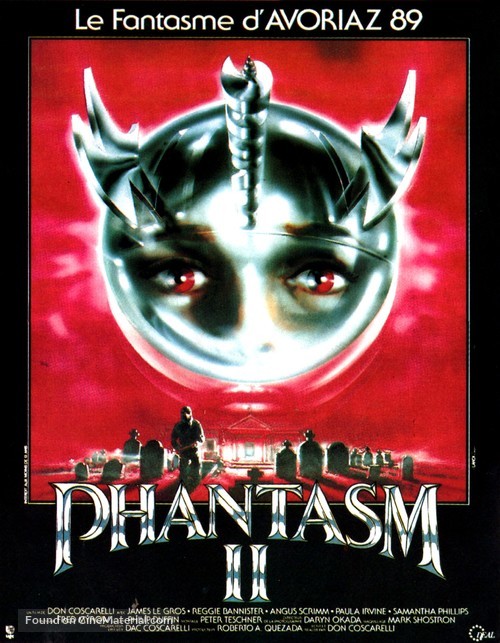 Phantasm II - French Movie Poster