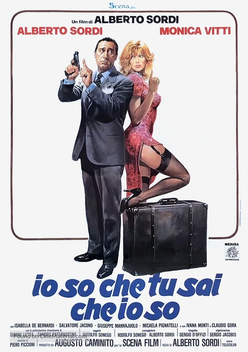 Io so che tu sai che io so - Italian Movie Poster