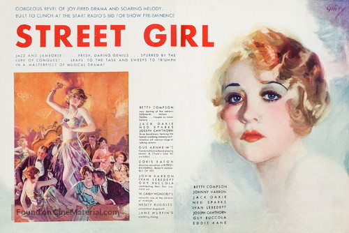 Street Girl - poster