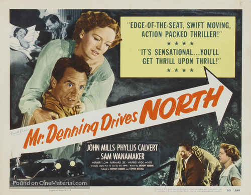Mr. Denning Drives North - Movie Poster