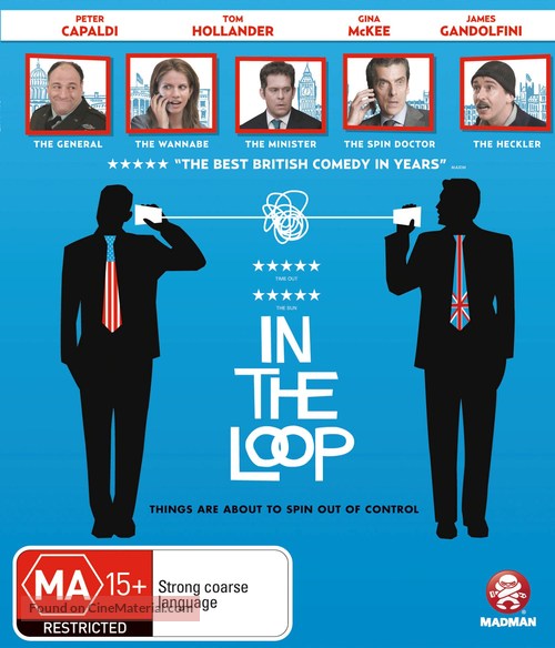 In the Loop - Australian Blu-Ray movie cover