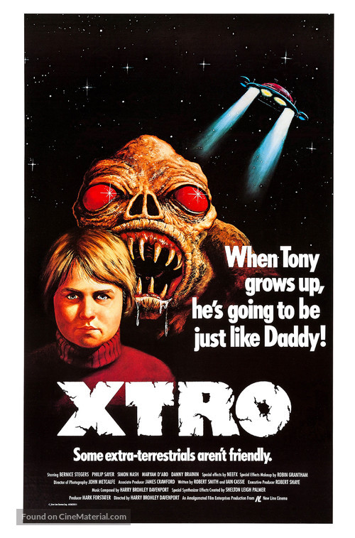 Xtro - Movie Poster