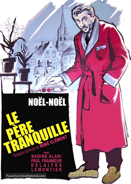 Le p&egrave;re tranquille - French Movie Poster