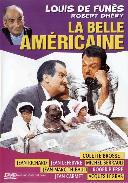 La belle Am&eacute;ricaine - French Movie Cover