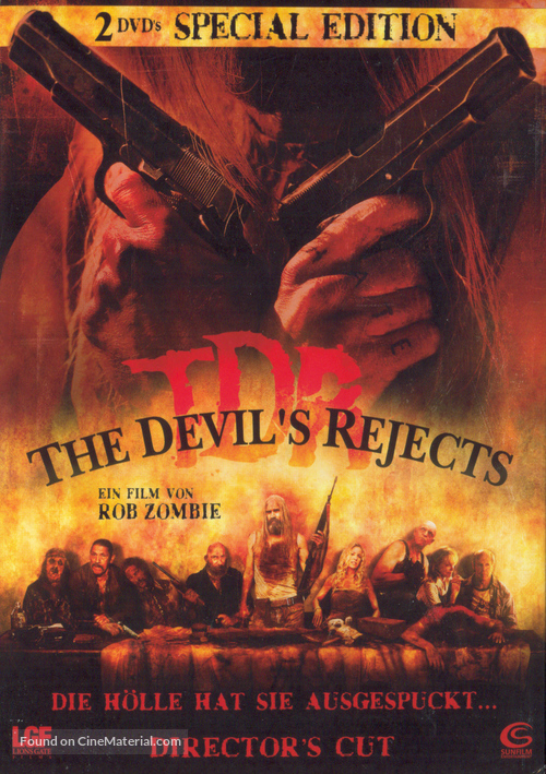 The Devil&#039;s Rejects - German DVD movie cover
