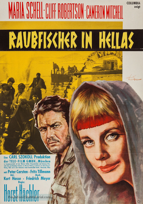 As the Sea Rages - German Movie Poster