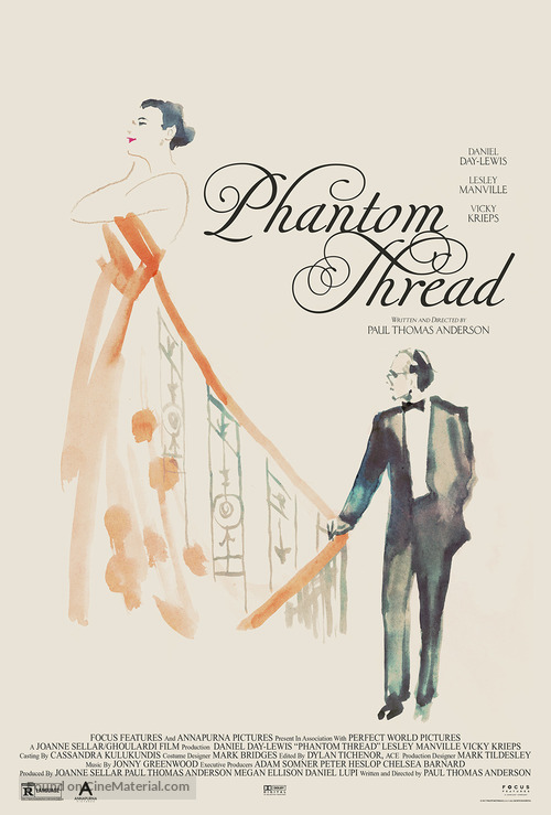 Phantom Thread - British poster