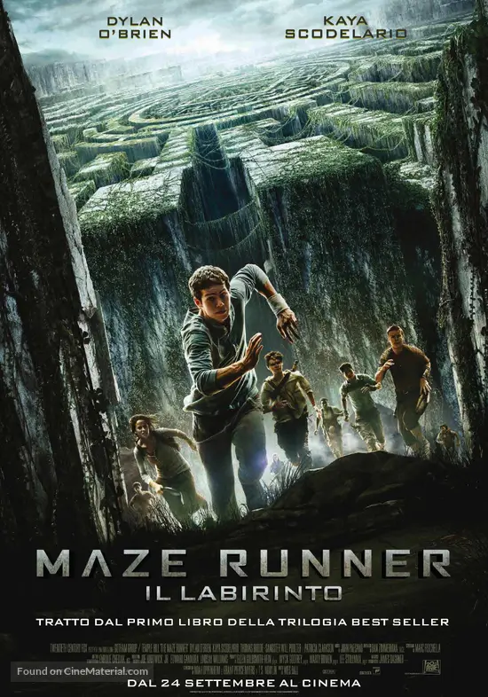 The Maze Runner - Italian Movie Poster