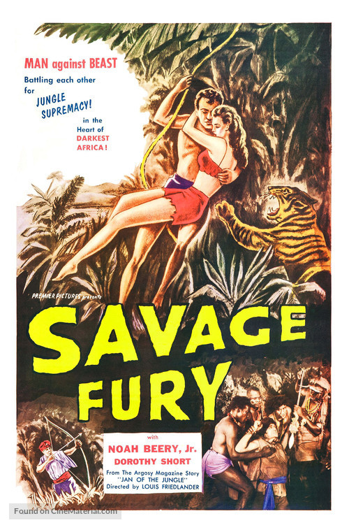 Savage Fury - Movie Poster