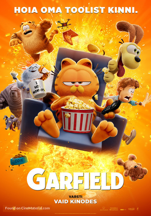 The Garfield Movie - Estonian Movie Poster