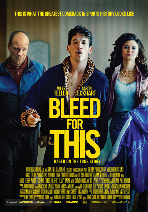 Bleed for This - Thai Movie Poster