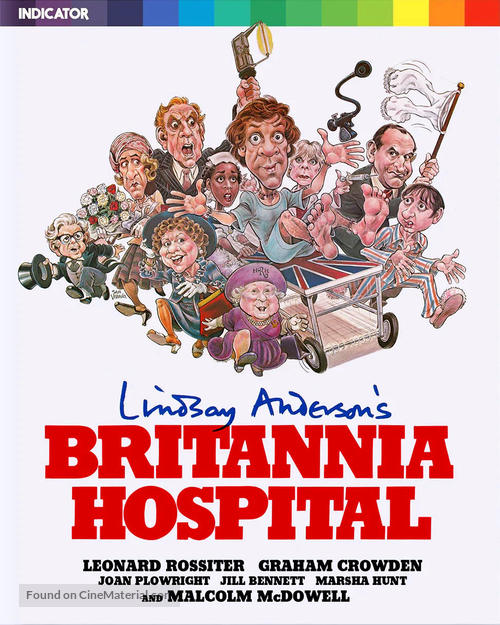 Britannia Hospital - British Blu-Ray movie cover