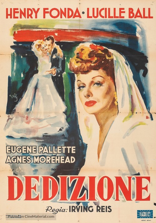 The Big Street - Italian Movie Poster