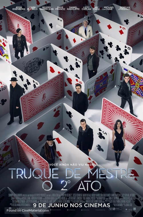 Now You See Me 2 - Brazilian Movie Poster