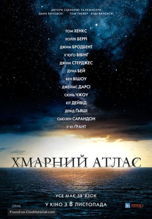 Cloud Atlas - Ukrainian Movie Poster