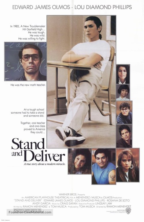 Stand and Deliver - Movie Poster