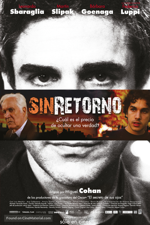 Sin retorno - Argentinian Movie Poster
