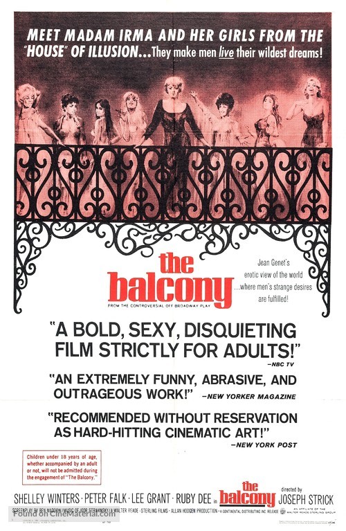 The Balcony - Movie Poster