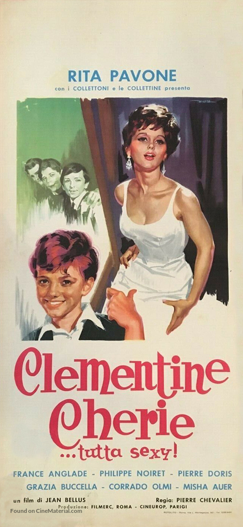 Cl&eacute;mentine ch&eacute;rie - Italian Movie Poster
